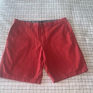 Men’s red Banana Republic shorts